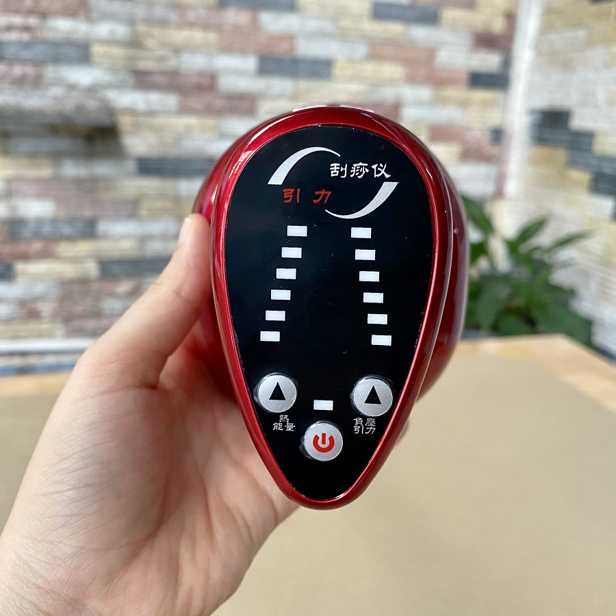 Máy cạo gió giác hơi điện tử - Tặng kèm 2 chai dầu cạo gió